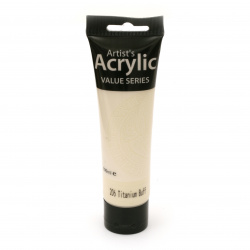 Acrylic paint PHOENIX 100 ml - Titanium Buff 206