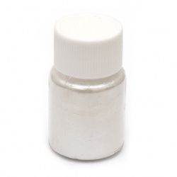 Stoc epuizat. Primeste notificare pe email cand produsul revine in stoc Colorant pentru pulbere de perină de rășină 25 ml într-un borcan - alb