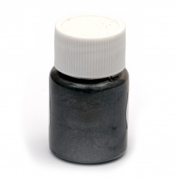 Stoc epuizat. Primeste notificare pe email cand produsul revine in stoc Colorant pentru pulbere de perină de rășină 25 ml într-un borcan - grafit