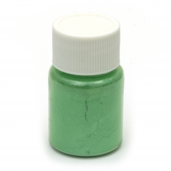 Stoc epuizat. Primeste notificare pe email cand produsul revine in stoc Colorant pentru rășină perlă pudră 25 ml într-un borcan - verde pal