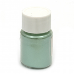 Stoc epuizat. Primeste notificare pe email cand produsul revine in stoc Colorant pentru rășină perlă pudră 25 ml într-un borcan - verde