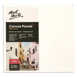 Laminated painting board Mont Marte 20.4x20.4 cm -2 pieces