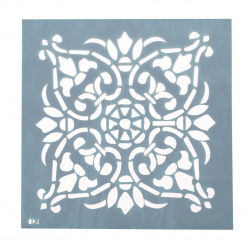 Reusable Drawing Stencil Decoration & Decoupage 18x18 cm L40