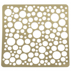 Pattern for embossing and Mix media 20x20 cm circles