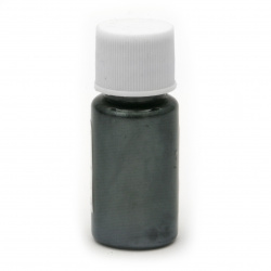 Pearlescent Oil-Based Resin Pigment, Black Color, 10 ml
