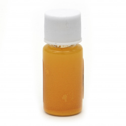 Colorant (Pigment) for Resin for Frost Effect on Alcohol-Based in the Light Orange Color - 10 ml