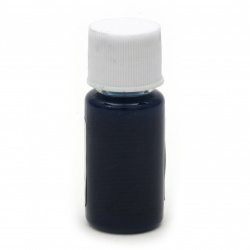 Colorant (Pigment) for Resin for Frost Effect on Alcohol-Based in Dark Turquoise Color - 10 ml
