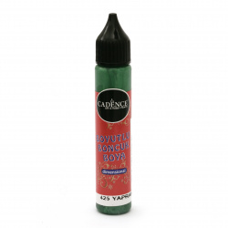 Περίγραμμα contour CADENCE μεταλλικό 25 ml - METALLIC LEAF GREEN 425