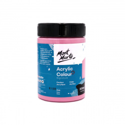 Ακρυλικό χρώμα ημι-ματ Mont Marte Studio Acrylic Paint 300ml - Pink Ροζ