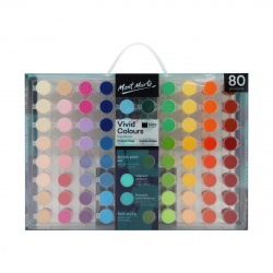Комплект акрилна боя Mont Marte Vivid Colours Acrylic Paint Set 30 цвята -80 кутийки