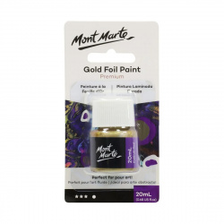 Mont Marte Gold Foil Paint, 20 ml