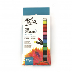 Set pasteluri cu ulei MM Oil Pastels -12 bucati