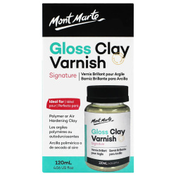 Gloss Clay Varnish MONT MARTE 120 ml