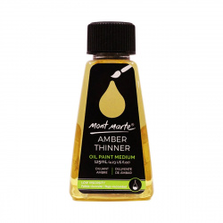 Διαλυτικό MONT MARTE Amber Thinner Natural Premium 125 ml