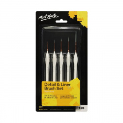 MM Mini Detail Brush Set - 5 Pieces