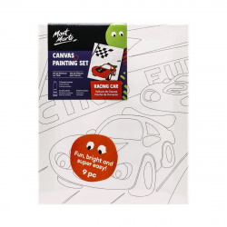 Комплект за оцветяване Състезателни автомобили Mont Marte Kids Paint Me Set Racing Cars -10 части