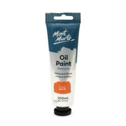 Oil Paint MONT MARTE Premium / 100 ml - Orange 
