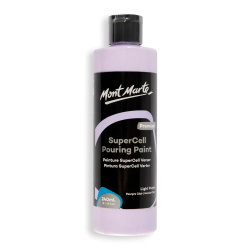 Mont Marte Super Cell Acrylic Pouring Paint, Light Purple, 240 ml