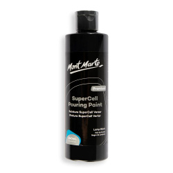 Ακρυλικό χρώμα Acrylic Pouring paint Mont Marte Super Cell 240 ml Λάμπα Black- μαύρο