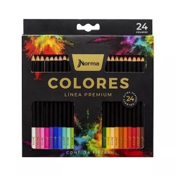 Soft Colored Pencils Norma Colores - 24 Colors