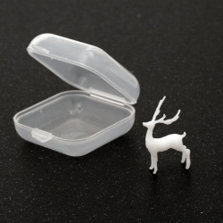 Figurina de cerb 3D / accesoriu micro-peisaj tridimensional pentru instalare in rasina epoxidica 20 mm
