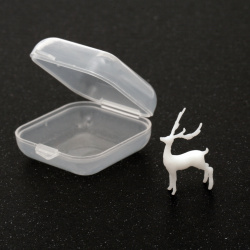 Figurina de cerb 3D / accesoriu micro-peisaj tridimensional pentru instalare in rasina epoxidica 30 mm