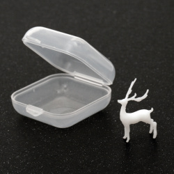 3D ελάφι  μικρο αξεσουάρ για εγκατάσταση σε εποξική ρητίνη/ υγρό γυαλί 24 mm