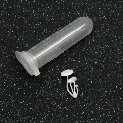 3D μανιτάρι   μικρο αξεσουάρ για εγκατάσταση σε εποξική ρητίνη/ υγρό γυαλί  16 mm