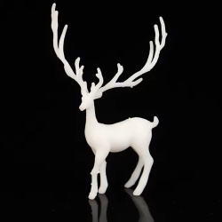 Figurină 3D cerb / accesoriu micro-peisaj tridimensional pentru încorporare în rășină epoxidică 25x42x25 mm