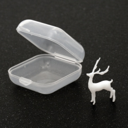 Figurină 3D cerb / accesoriu micro-peisaj tridimensional pentru încorporare în rășină epoxidică 21x32x15 mm