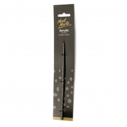 Pensula pentru umplere si caligrafie din fibra sintetica TAKLON MM Artist Brush Taklon Short Bright № 2