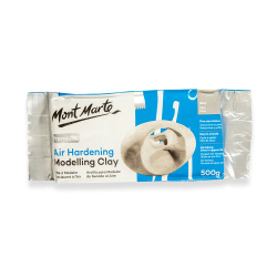 MM Air Hardening Modeling Clay, Gray - 500 grams