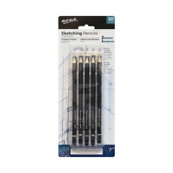 Set creioane pentru schițe MM 10 bucăți