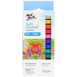 Меки пастели MM Soft Pastels 12 броя