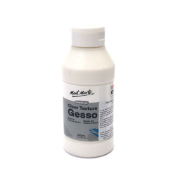 Αστάρι Mont Marte Clear Texture Gesso διαφανές - 250 ml