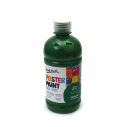 Τέμπερα για αφίσες Mont Marte Poster Paint 500 ml - πράσινο