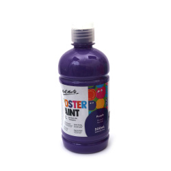 Τέμπερα για αφίσες Mont Marte Poster Paint 500 ml - βιολετί 