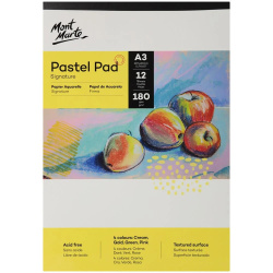 Μπλοκ παστέλ A3 180 γρ./τ.μ. 4 χρώματα Mont Marte Pastel Pad acid free 4 colours - 12 φύλλα
