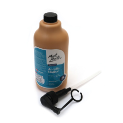 Ακρυλικό χρώμα Mont Marte Acrylic Color wPump -1000 ml -Κίτρινο ώχρα 