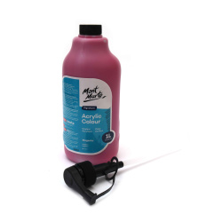 Ακρυλικό χρώμα Mont Marte Acrylic Color wPump -1000 ml - Ματζέντα