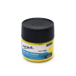 Ακρυλικό χρώμα Mont Marte Acrylic Colour Paint 100 ml - Κίτρινο λεμονί