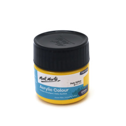 Ακρυλικό χρώμα Mont Marte Acrylic Colour Paint 100 ml - Ανοιχτό κίτρινο