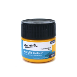 Ακρυλικό χρώμα Mont Marte Acrylic Colour Paint 100 ml - Medium Yellow κίτρινο