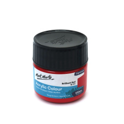 Ακρυλικό χρώμα Mont Marte Acrylic Colour Paint 100 ml - Λαμπερό κόκκινο