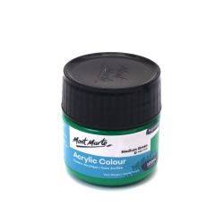 Ακρυλικό χρώμα Mont Marte Acrylic Colour Paint 100 ml - Medium Green Πράσινο