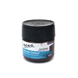 Ακρυλικό χρώμα Mont Marte Acrylic Colour Paint  100 ml - Burnt Umber 
