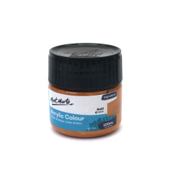 Ακρυλικό χρώμα Mont Marte Acrylic Colour Paint 100 ml - Χρυσό 