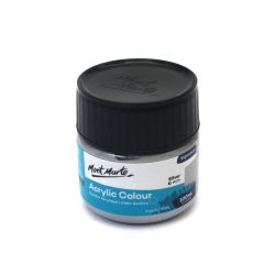 Ακρυλικό χρώμα Mont Marte Acrylic Colour Paint 100 ml - Ασημί 