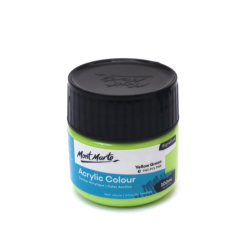 Ακρυλικό χρώμα Mont Marte Acrylic Color Paint 100 ml - Yellow Green κίτρινο πράσινο