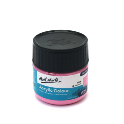 Ακρυλικό χρώμα Mont Marte Acrylic Colour Paint 100 ml - Ροζ